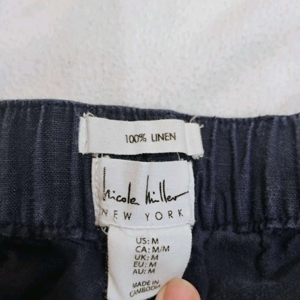 Navy Ankle Cargo Pants - Picture 5 of 10